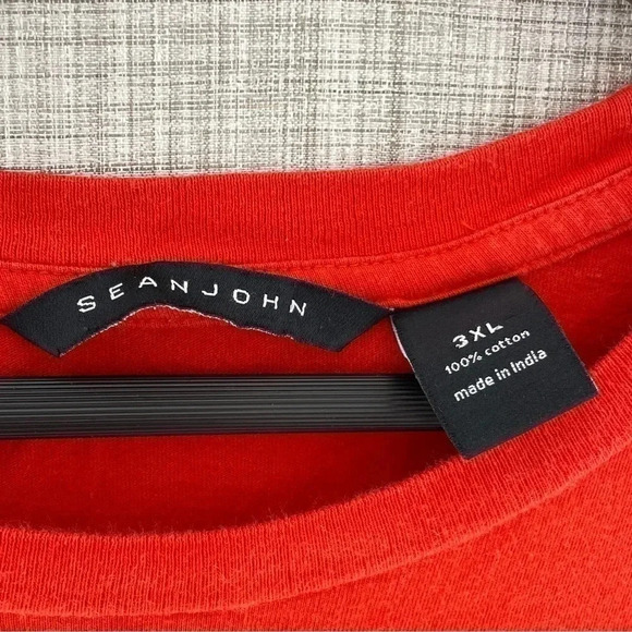 Sean John "positive vibes only" textured T-shirt Mens 3XL 8730/b - Picture 6 of 8